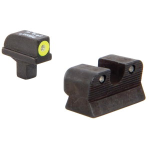 Trijicon Trijicon 1911 Colt Cut HD Night Sight Set - Yellow Front Outline - $122.49 at Natchez Shooting & Outdoors