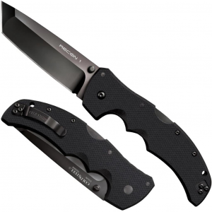 Cold Steel Recon 1 Tanto Lockback Knife - 4" Blade G-10 Black