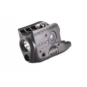 Streamlight Streamlight TLR-6 Subcompact Tactical Light with Integrated Red Aiming Laser 2 CR1/3N Batteries S&W M&P Shield - $115.99 at Natchez Shooting & Outdoors