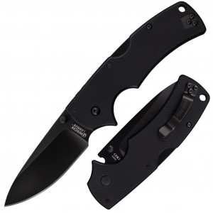 Cold Steel American Lawman Knife Black G-10 - 3-1/2" Blade Black