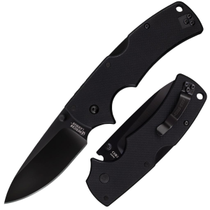 Cold-Steel Cold Steel American Lawman Knife Black G-10 - 3-1/2" Blade Black - $107.49 at Natchez Shooting & Outdoors