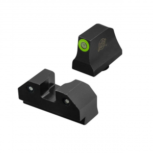 XS Sights R3D Night Sights Green for Glock Suppressor/RMR Height 42, 43, 43x and 48