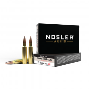 Nosler Match Grade Rifle Ammunition .33 Nosler 300 gr CC 2550 fps 20/ct