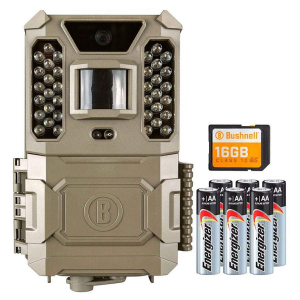 Bushnell Prime Low Glow Trail Camera 24MP Combo Brown Box