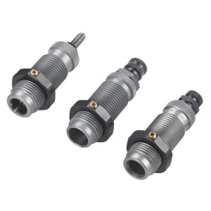 Rcbs RCBS Carbide Taper Crimp 3 Die Set - Group E - Straight Walled Cartridges - 9mm Makarov - $103.76 at Natchez Shooting & Outdoors