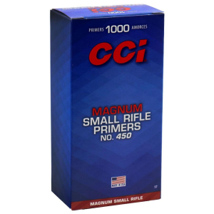 CCI Standard Primers #450 Mag Small Rifle - 1000/ct