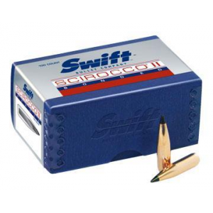 Swift Scirocco II Bullets .338 cal .338" 210 gr BTS 100/ct