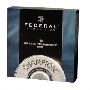 Federal Premium Champion Centerfire Primers Mag Small Pistol 1000/ct