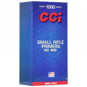 CCI Standard Primers #400 Small Rifle - 1000/ct