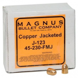 Allstar/Magnus Bullets .45 ACP .451" 230 gr FMJ 500/ct