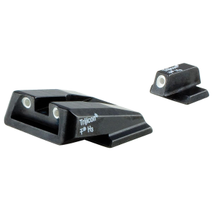 Trijicon Trijicon Bright & Tough Night Sight Set S&W M&P Shield - Green Front & Rear Lamps - $93.99 at Natchez Shooting & Outdoors
