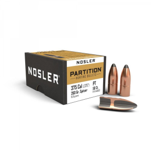 Nosler Partition Bullets .375 cal .375" 260 gr SPT  50/ct