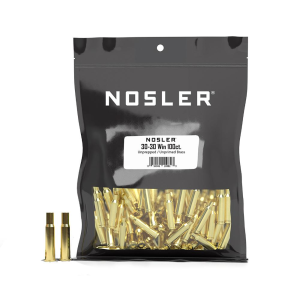 Nosler Unprimed Unprepped Brass Rifle Cartridge Cases 30-30 WIN NOS-HS 100/ct (BULK)