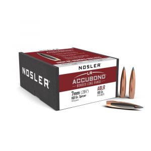 Nosler AccuBond Long Range Bullets 7mm .284" 168 gr SPT-ACB 100/ct