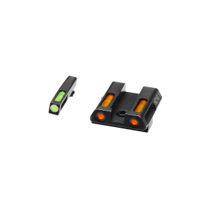 HIVIZ LiteWave H3 sight Orange/Green LitePipe/White front ring fits Glock models 42 and 43, 43X and 48