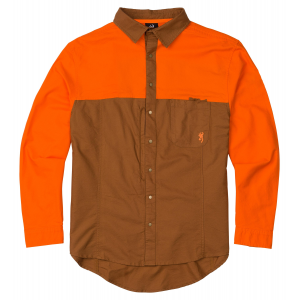 Browning UPLAND MIDWEIGHT Shirt TAN/BLAZE XL