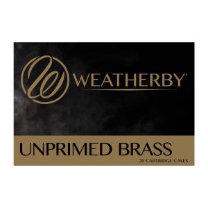 Weatherby Weatherby Unprimed Brass Rifle Cartridge Cases 6.5mm / .300 Wby Mag 20/ct - $58.99 at Natchez Shooting & Outdoors
