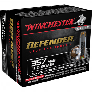Winchester PDX1 Defender Handgun Ammunition .357 Mag 125 gr. PDX1 1325 fps 20/ct