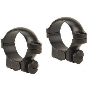Leupold 2-Piece Solid Steel Ringmounts - Ruger No. 1 & .77/22 1", Low, Gloss Black