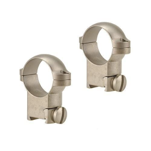 Leupold Leupold 2-Piece Solid Steel Ringmounts - Sako 1", High, Silver - $66.49 at Natchez Shooting & Outdoors