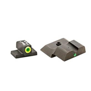 Ameriglo Green Tritium Lime Green Lumi Outline/Green Single Dot for S&W M&P Shield - $59.99 at Natchez Shooting & Outdoors