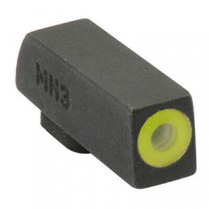 Meprolight ML40224 Hyper-Bright Yellow Ring Front Sight for Glock Models: 17, 17L, 19, 22, 23, 24, 25, 31, 32, 33, 34, 35, 36, 37, 38, 39