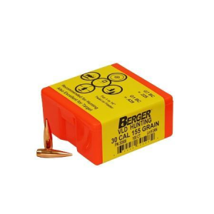 Berger Match Grade Hunting Bullets .30 cal .308" 155 gr VLD HUNTER 100/box