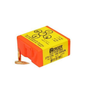 Berger Match Grade Hunting Bullets .270 cal .277" 140 gr VLD HUNTER 100/box