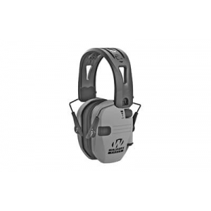 Walker's  Razor Tacti-Grip Ear Muffs -Battleship Gray 23NRR