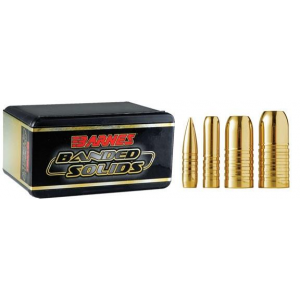 Barnes Banded Solid Bullets .470 Nitro .474" 500 gr FP 20/ct
