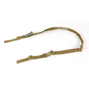 Blue Force Vickers 2-Point Combat Sling with Acetal Adjuster, Coyote Brown