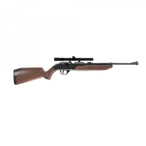 Crosman 760 Pumpmaster Bolt Action Variable Pump Rifle with 4x15 Scope .177 Cal - Synthetic Brown Stock