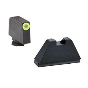 Ameriglo Ameriglo Tritium Tall Sights for all Glock Models except 42, 43 -Green Tritium Lime Green Lumi Outline - $47.99 at Natchez Shooting & Outdoors