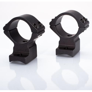 Talley Lightweight Alloy Scope Mount Combo 1" Remington 700-721-722-725-40X Med LA 20MOA Black