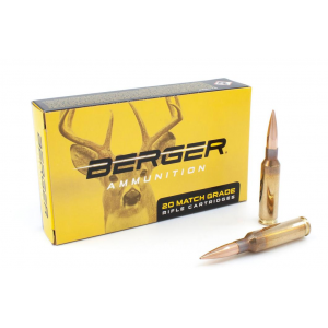 Berger Classic Hunter Rifle Ammunition 6.5mm Creedmoor 135 gr Hybrid Hunter 2851 fps 20/ct