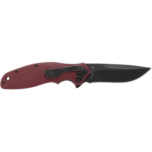 CRKT Shenanigan Maroon Folding Knife Assisted Opening 3 3/8" Blade