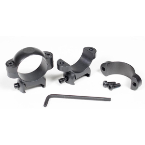 Leupold 2-Piece LRW Cross-Slot Steel Scope Rings 30mm Medium - Matte