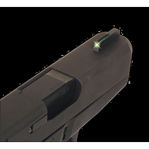 Truglo TFO Tritium/Fiber-Optic Day/Night Sights Fit Ruger (FRONT ONLY) SR9 / SR9C, SR40 / SR40C, SR45 - Green