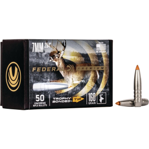 FEDERAL .284 CALIBER 160GR TROPHY BONDED TIP CB BULLET 50RD