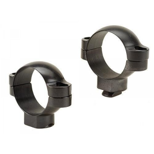 Leupold 2-Piece STD Windage Adjustable Steel Rings 30mm, High, Gloss