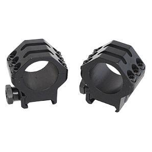 Weaver 6-Hole Aluminum Scope Rings  - Matte - 1" Medium