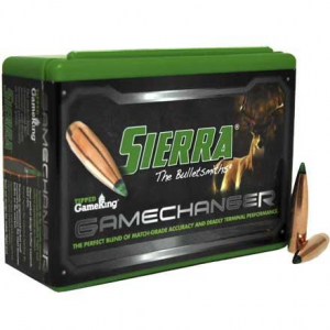 Sierra Game Changer Tipped GameKing Bullets 7MM 165 GR 100 Count
