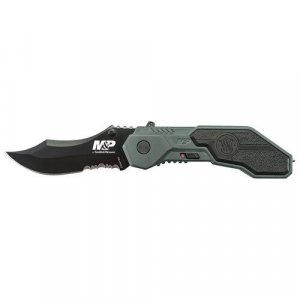 Smith & Wesson M&P M.A.G.I.C. Assisted Opening Clip Point Folding Knife 2 9/10" Blade Blue