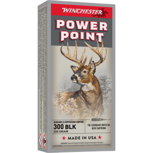 Winchester Winchester Super-X Subsonic Rifle Ammunition .300 AAC Blackout 200 gr. HP 1060 fps 20/ct - $36.99 at Natchez Shooting & Outdoors