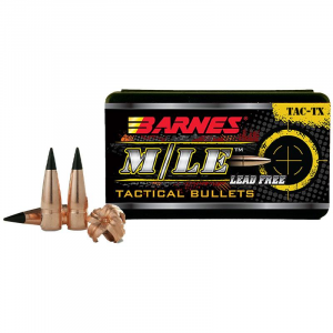 Barnes Tipped M/LE TAC-TX Rifle Bullets .300 AAC .308" 110 gr TACTXFB 50/ct