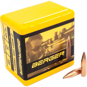 Berger Match Grade Target Bullets .22 cal .224" 73 gr BT TARGET 100/box