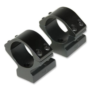 Talley Lightweight Alloy Scope Mounts - Black Anodized - 1" - Low, Knight MK 85,Tikka T3 and Tikka Master