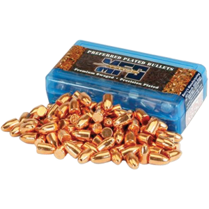 Berry-S-Mfg Berry's Preferred Plated Pistol Bullets .38/357 cal .357" 158 gr HP 250/ct - $40.99 at Natchez Shooting & Outdoors