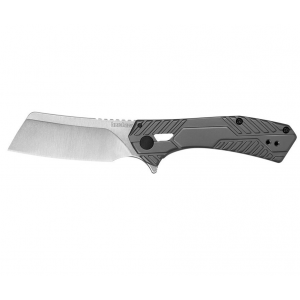 Kershaw Static Knife with Flipper Open / Stainless Steel Handle - 2-4/5" Blade
