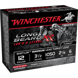 Winchester Long Beard XR Shotshells 12 ga 3-1/2" #6 2-1/8oz 10/ct